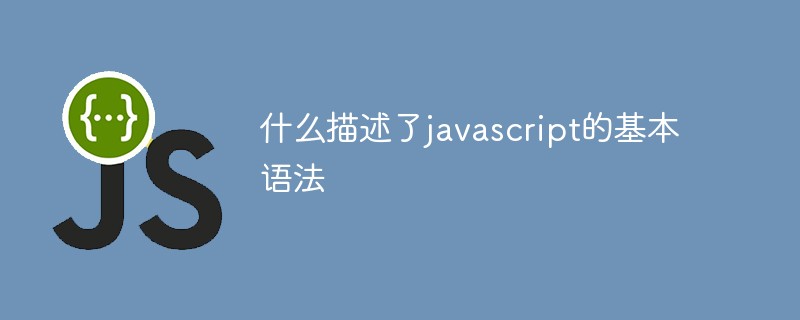什么描述了javascript的基本语法插图