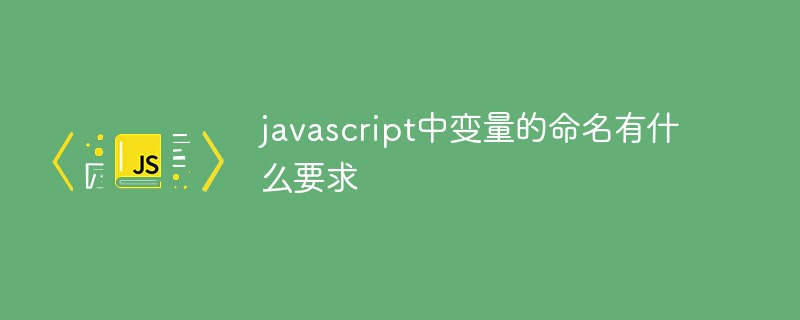 javascript中变量的命名有什么要求