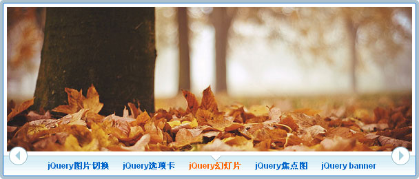 jQuery幻灯片Firefox附加组件中心的风格图片切换