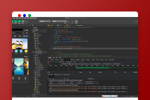 WordPress微信壁纸小程序暗黑系列源码/支持流量主