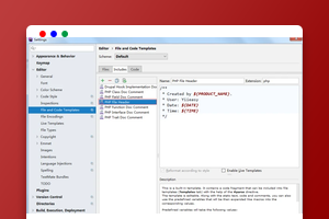 一张图搞定如何在PhpStorm中修改类文件头部作者