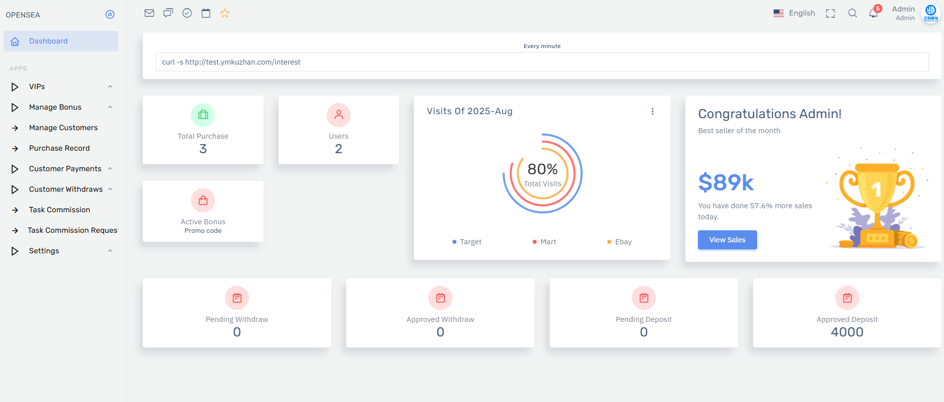 2025最新海外理财系统源码/三级代理/可自定义产品/默认英文插图2