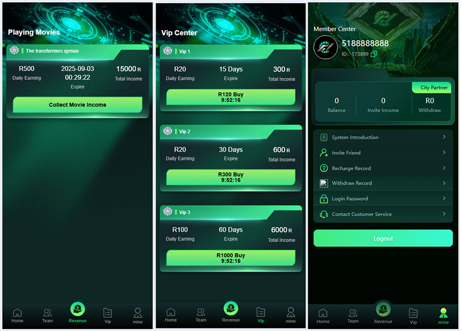 Flickiri Fun海外电影投资理财源码/英文版影视理财类源码下载插图1