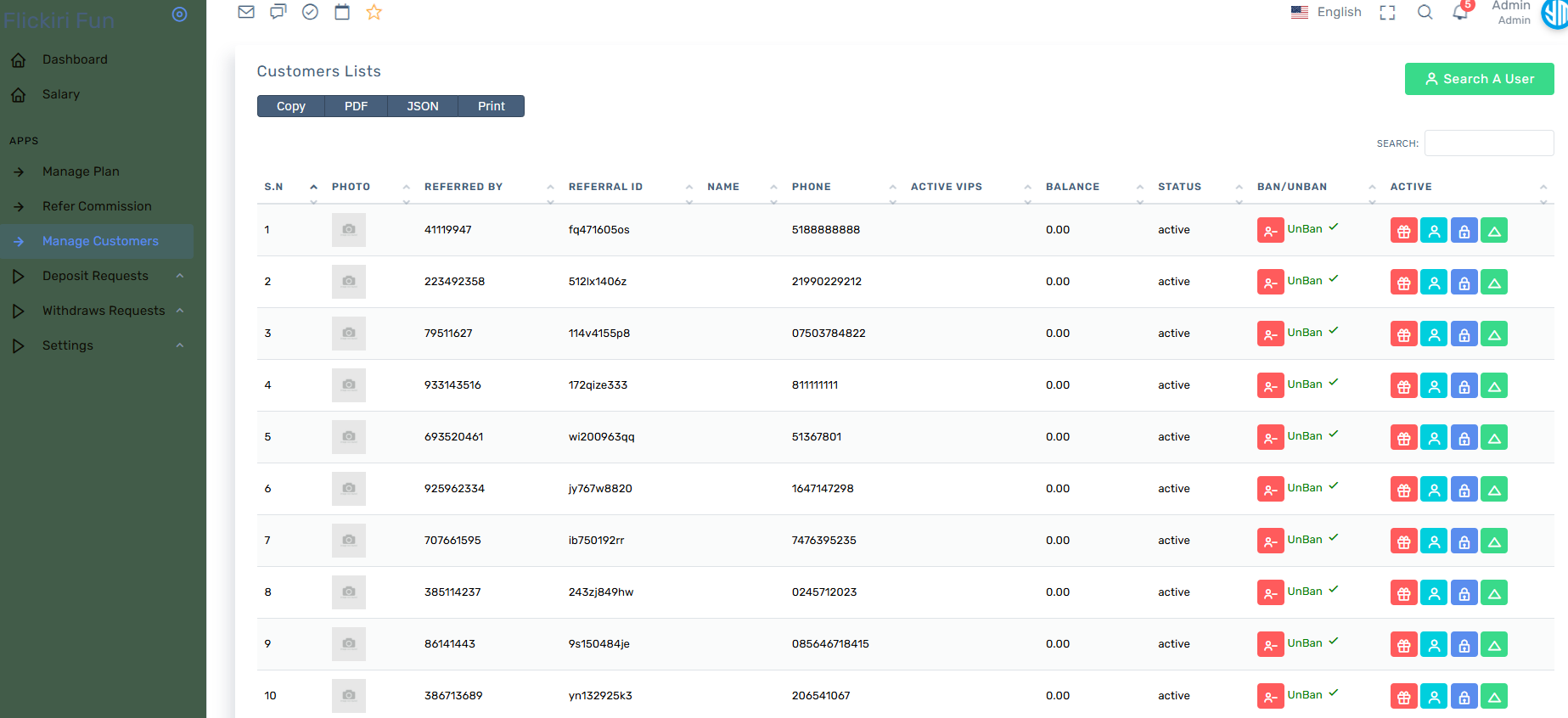 Flickiri Fun海外电影投资理财源码/英文版影视理财类源码下载插图2
