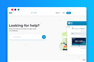 多语言工单系统/在线客服系统/客服系统源码