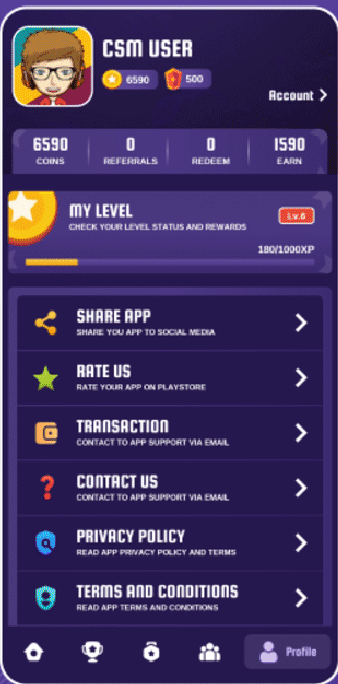 海外网赚App源码/玩游戏看广告赚积分/任务积分/试玩赚钱插图4