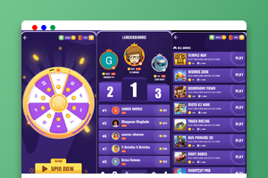 海外网赚App源码/玩游戏看广告赚积分/任务积分/试玩赚钱