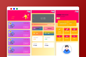 海外广告奖励投资理财源码下载/前端HTML后端PHP