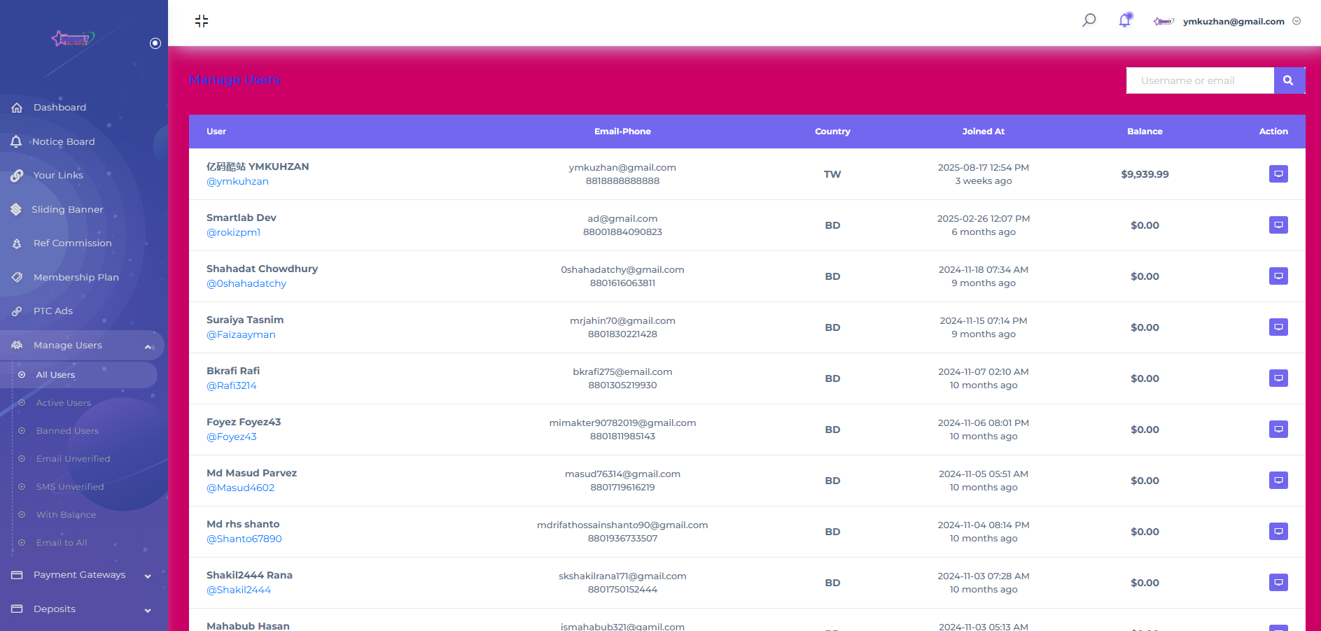 海外广告奖励投资理财源码下载/前端HTML后端PHP插图2
