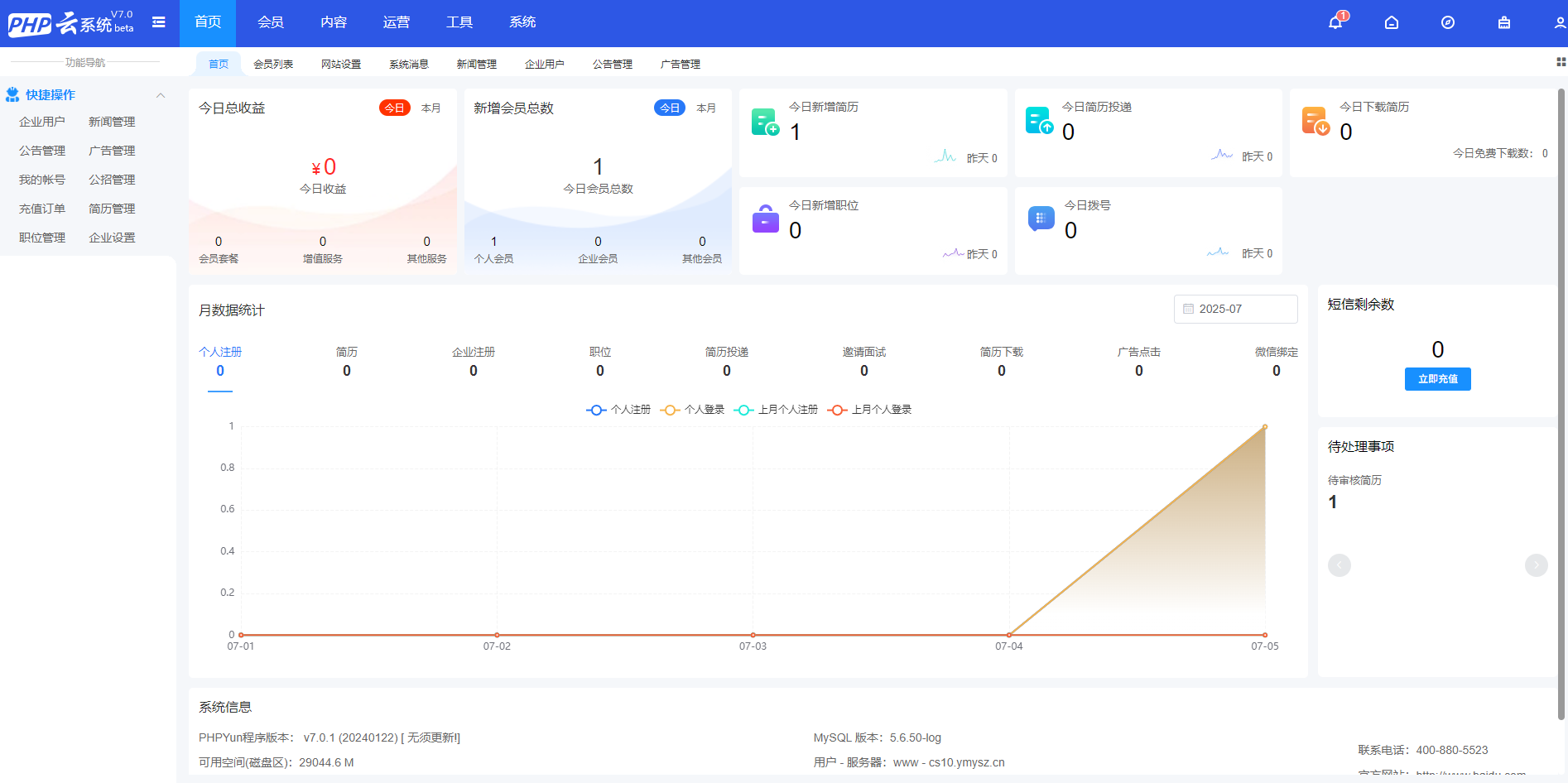 在线求职招聘网站源码/人才招聘系统PHP插图9
