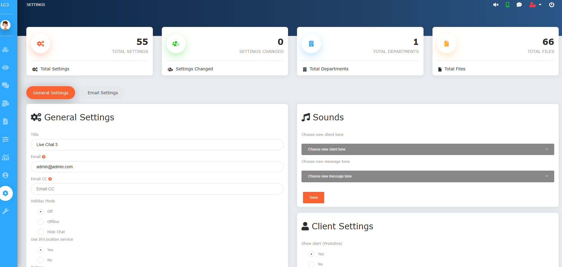 LiveChat3实时聊天系统 在线客服源码插图4