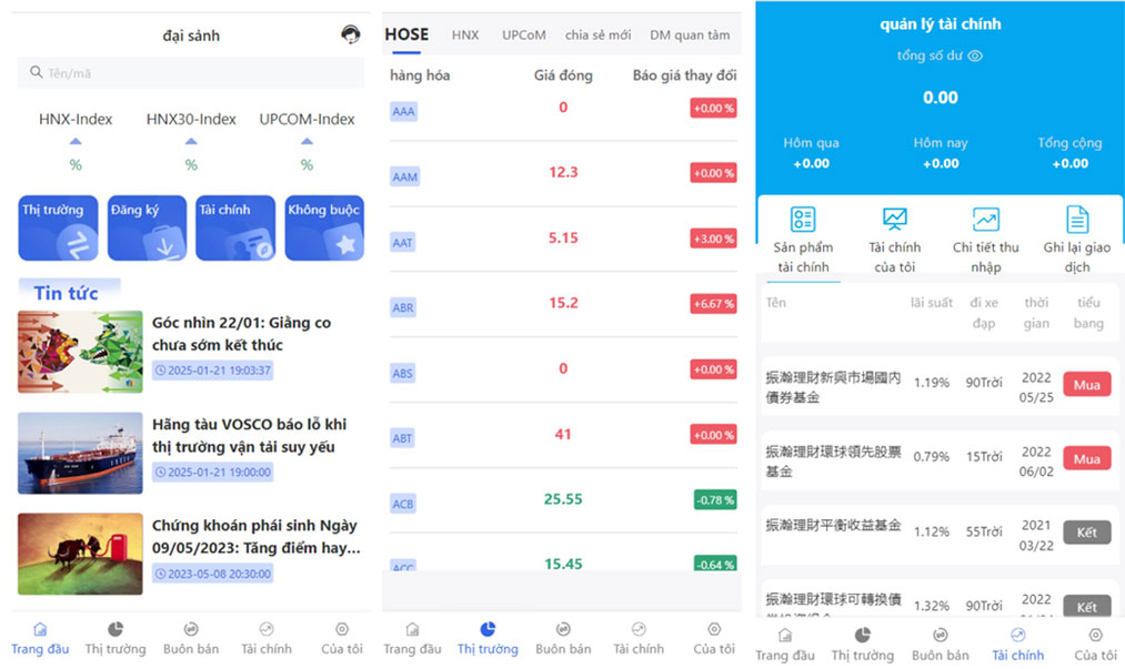 VUE版越南股票源码（含开源工程与搭建教程）插图