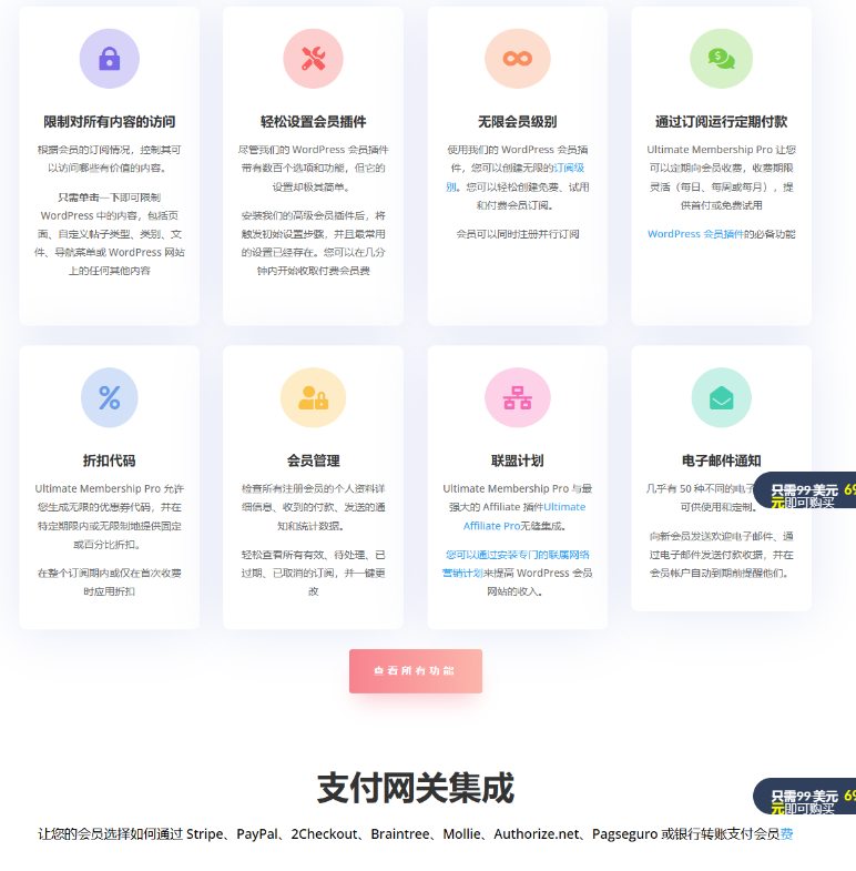 WordPress会员管理插件下载/Ultimate Membership Pro插图
