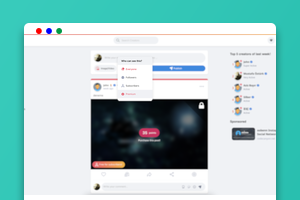Dizzy社交平台源码开心版下载：内容创作者变现系统，支持订阅、付费内容与直播功能
