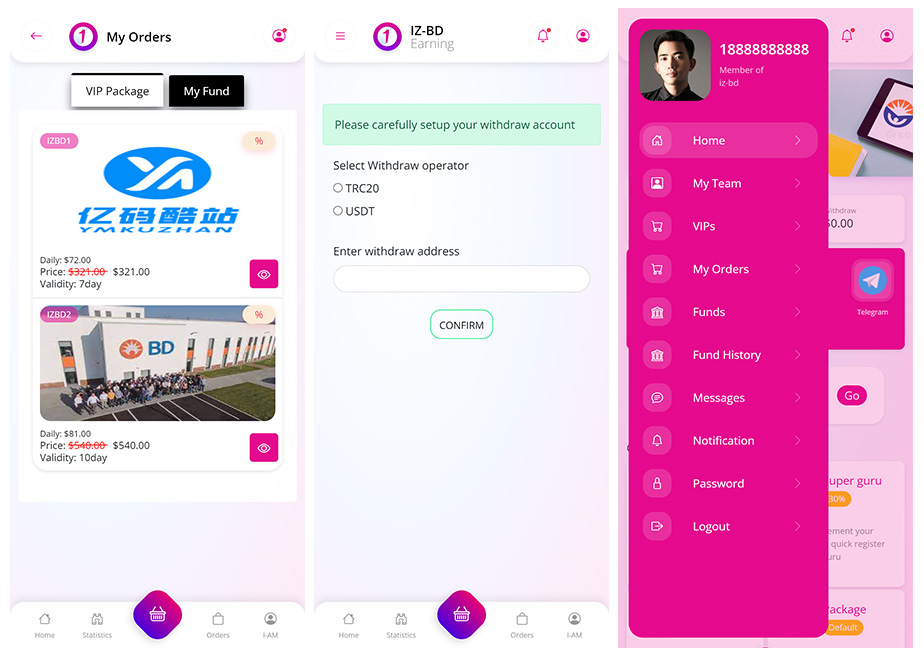 PHP Laravel 海外基金投资理财平台源码完整版下载（带前后台+搭建说明）插图2