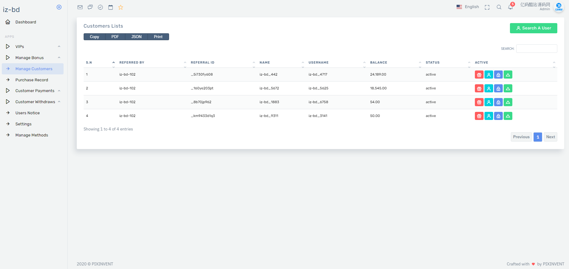PHP Laravel 海外基金投资理财平台源码完整版下载（带前后台+搭建说明）插图5