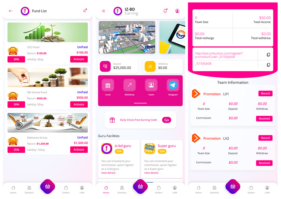 PHP Laravel 海外基金投资理财平台源码完整版下载（带前后台+搭建说明）插图