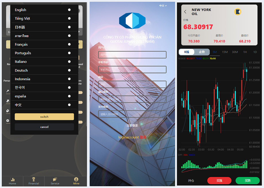 PHP国泰君安风格多语言微盘微交易所源码二开版插图2