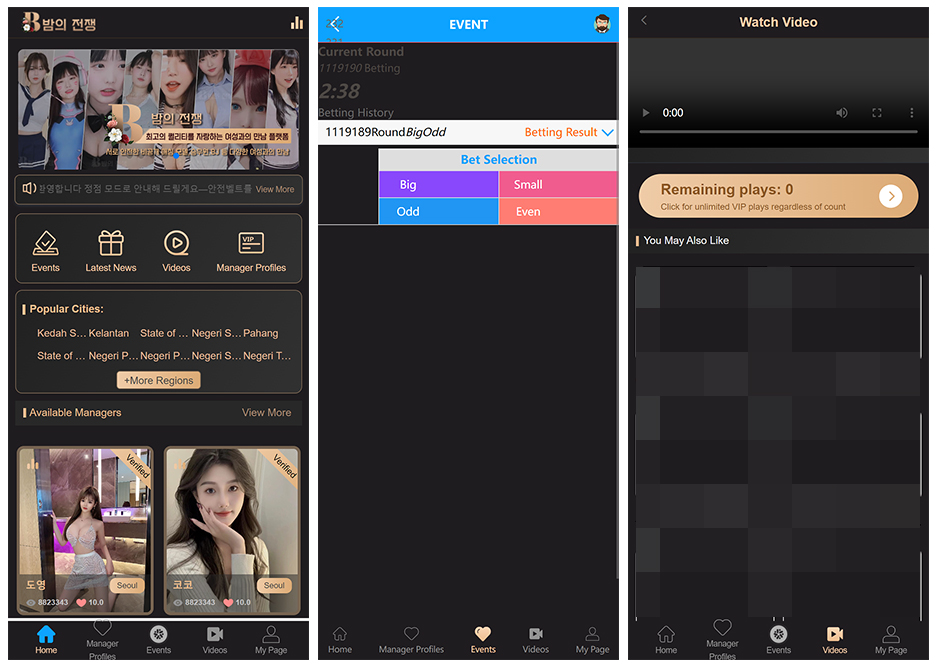 PHP海外三国语言视频打赏空降约会系统源码下载/支持日文英文韩文插图2