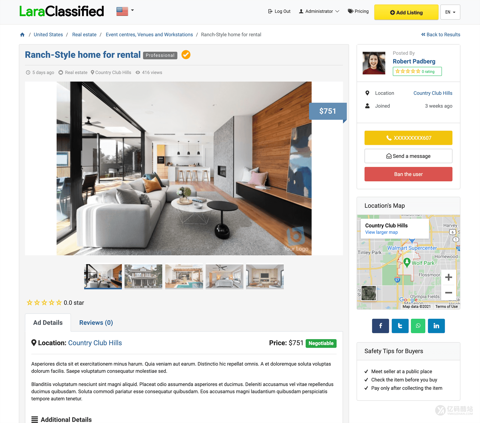 多语言国际化分类广告系统源码下载/分类信息门户网站源码插图 多语言国际化分类广告系统源码下载/分类信息门户网站源码插图