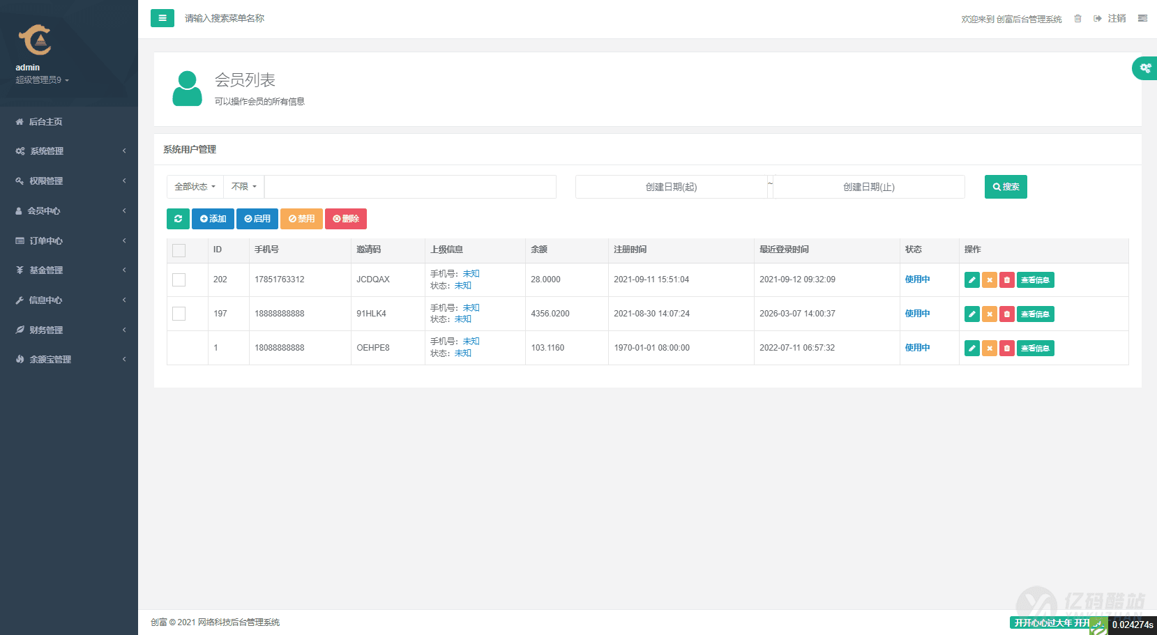 创富基金投资理财系统源码下载/UniApp前端+PHP后端/项目投资认购平台插图5
