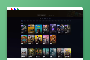 NewCloud TV自动采集影视站源码下载（PHP+Vue.js）｜在线影视/采集API｜支持多类型媒体