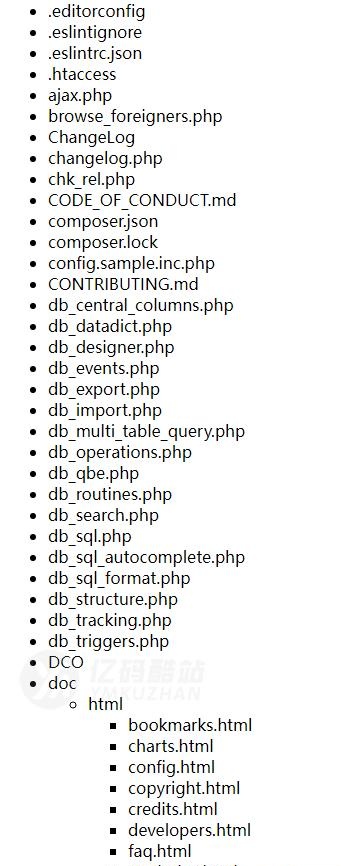 PHP递归代码源码下载｜文件夹内容展示｜单页程序插图