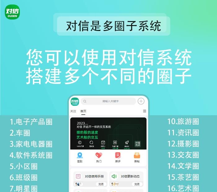 对信开源系统源码下载（PHP8.0+CodeIgniter4+MySQL）｜后台管理/PC/H5｜多端支持插图2