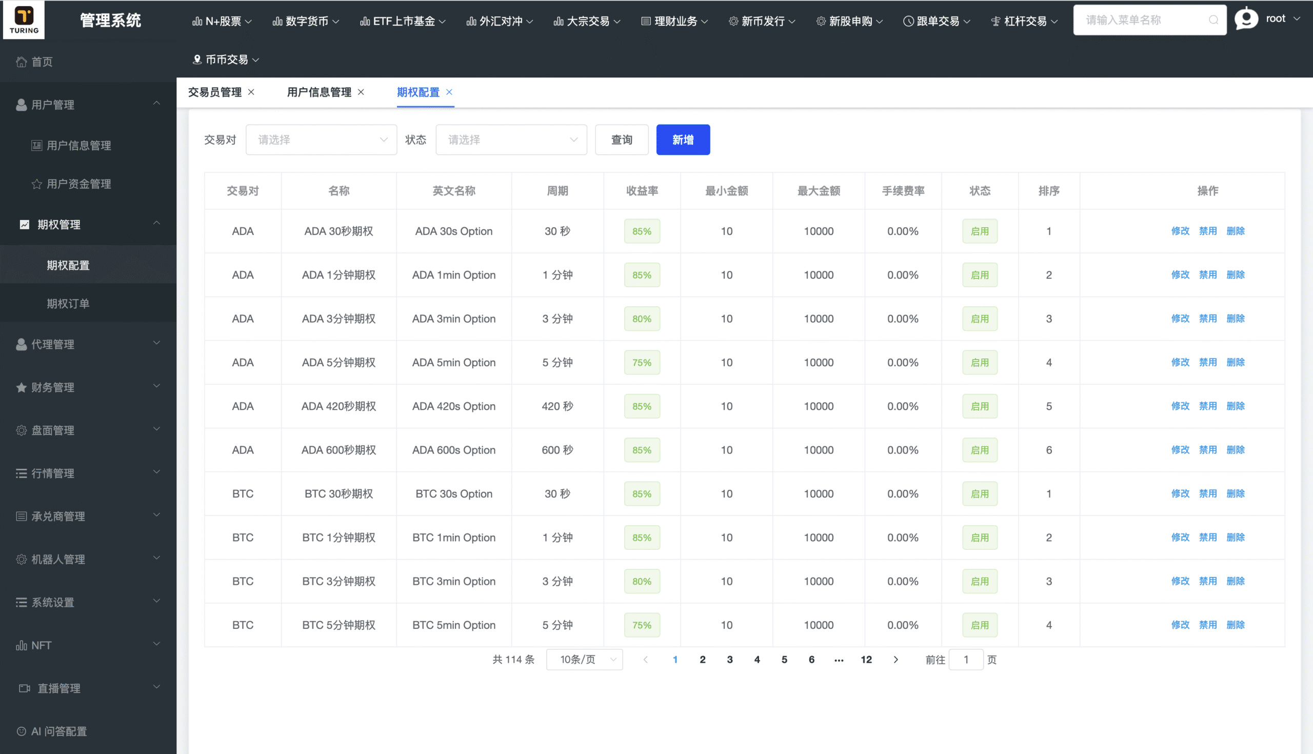 多国语言股票交易所源码下载｜Java + Spring Boot + Vue 前后端分离｜支持全球股票、外汇、数字资产交易系统插图17