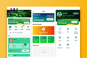 新UI海外理财系统源码下载｜PHP基金投资平台源码｜带三级分销与转盘抽奖