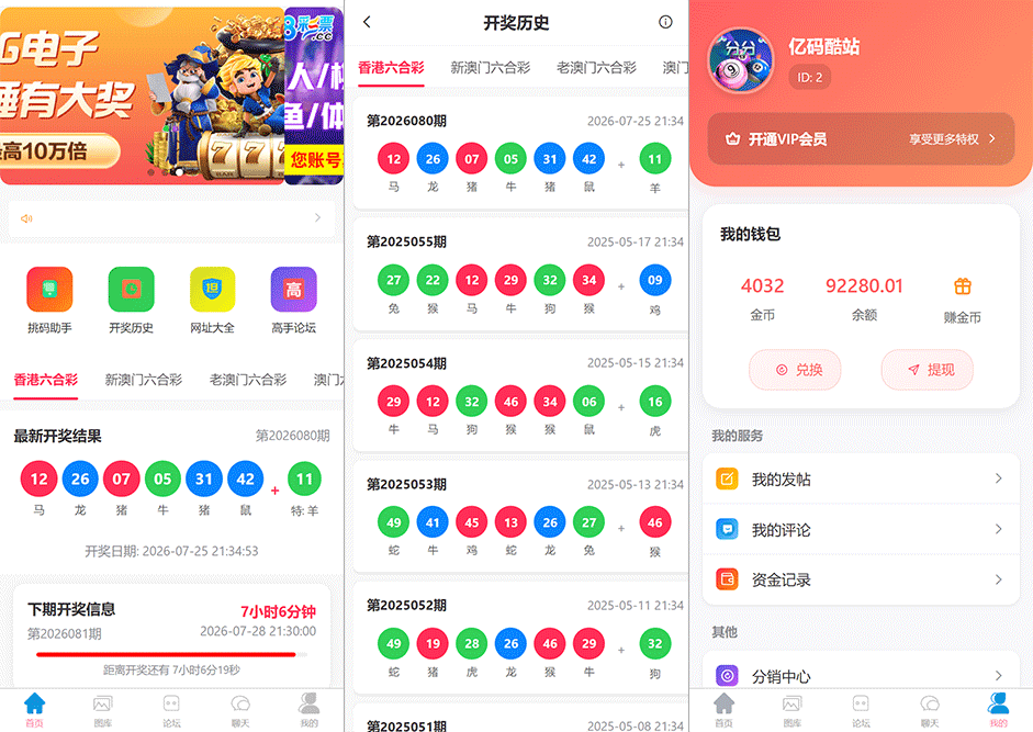 六合彩开奖网源码/心水资料带论坛+聊天室等/附文本教程插图
