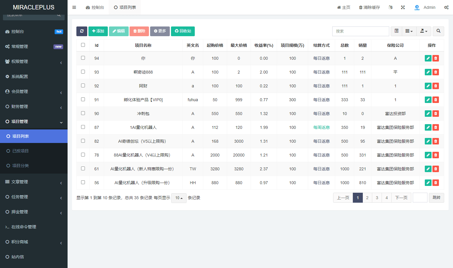 海外项目投资金融理财返利源码下载 UniApp前端+PHP后端全开源插图4 海外项目投资金融理财返利源码下载 UniApp前端+PHP后端全开源插图4