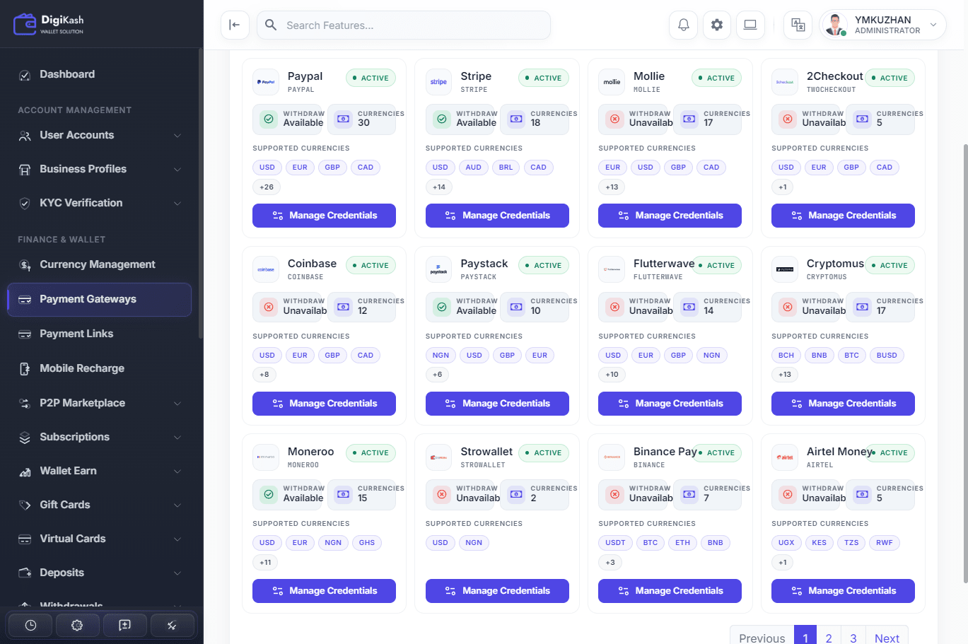 最新数字钱包支付网关系统源码/Laravel 11金融支付源码/P2P交易与虚拟卡平台插图4 最新数字钱包支付网关系统源码/Laravel 11金融支付源码/P2P交易与虚拟卡平台插图4